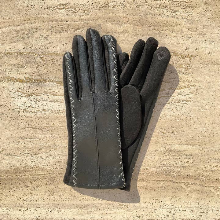 Justin Gregory Inc - Vendita all'ingrosso Guanti - Donna - Guanti in Finta Pelle KIM