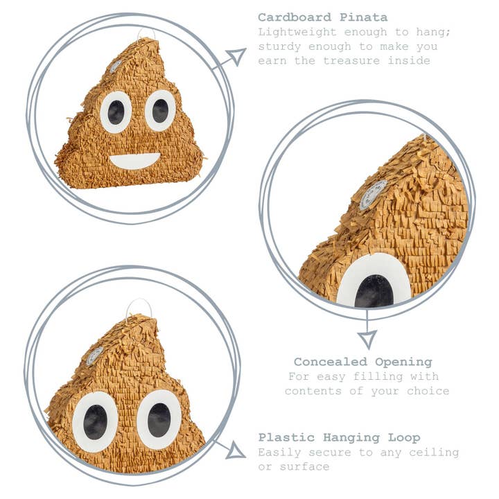 Rinkit Ltd – Großhandel Partygeschenk – Fax Kartoffelpuppe Emoji Pinata1