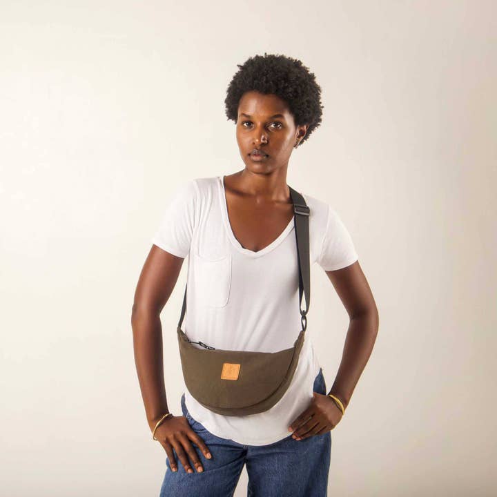 Ecodunia - Wholesale Shoulder Bag - Unisex - Round Mini Shoulder Bags for Women - Canvas Bag16