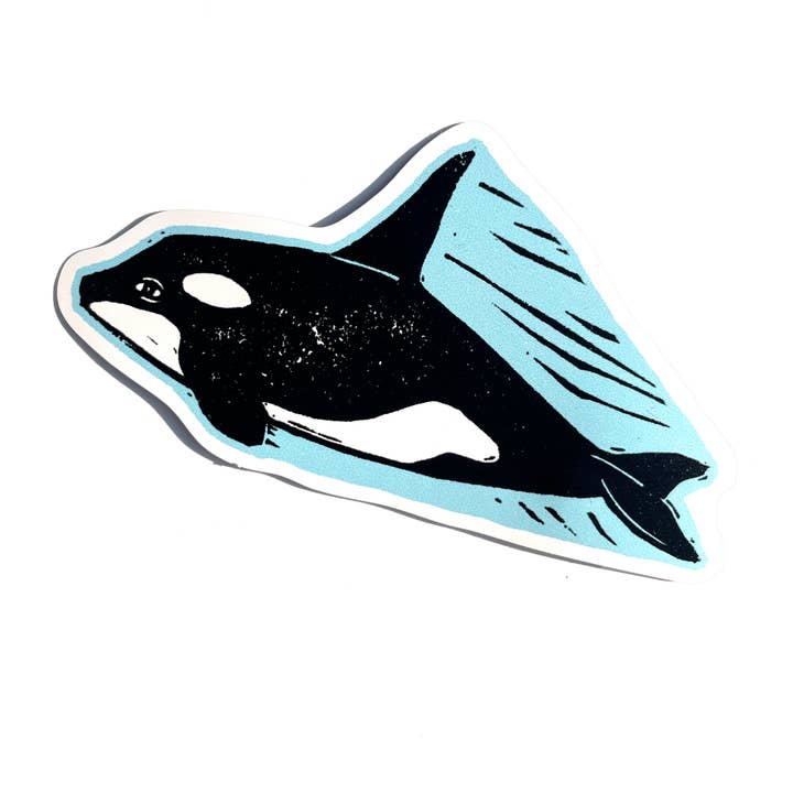 Autocollant en vinyle d'orque | autocollant pour bouteille d'eau | ordinateur portable pour la vente par Loaded Hips Press