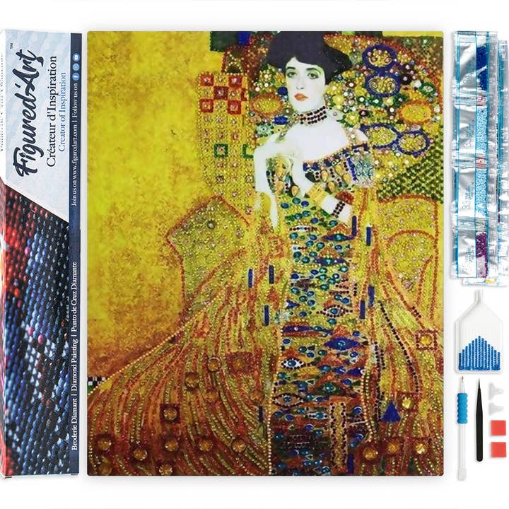Diamond Painting - Ms. Bauer Klimt for engroshandel hos Figured'Art