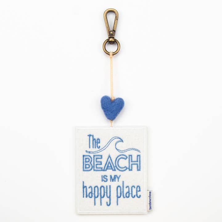 The Beach is My Happy Place Mini Heart String for wholesale by bandana love
