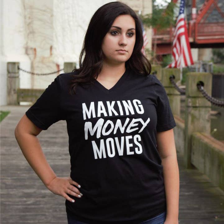 Mosse di denaro - Nero per la vendita all'ingrosso da parte di Sweet Caroline Boutique