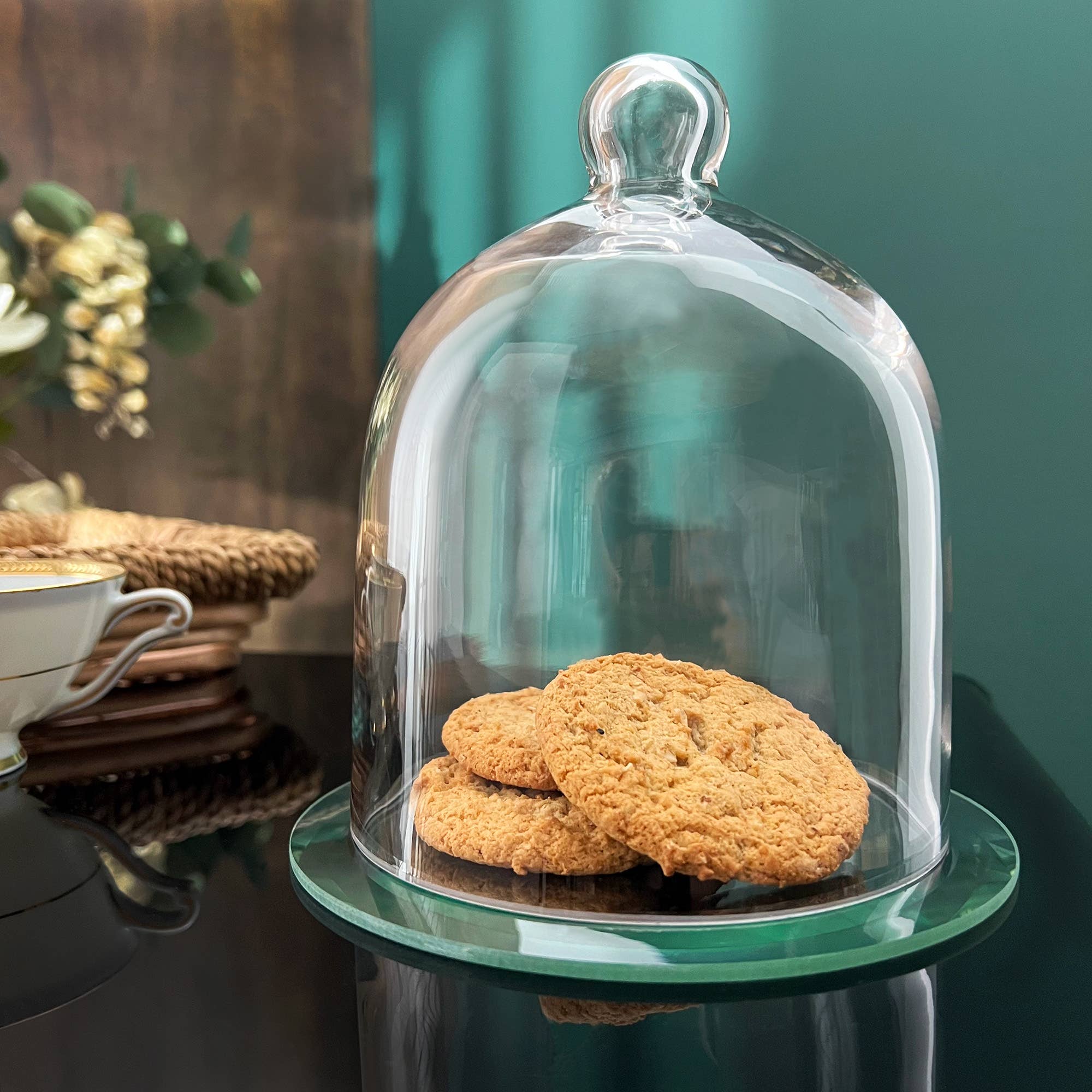 Bard's - Wholesale Decorative Tabletop Object - Bard's 5" x 6" Bell Jar Glass Display Dome Cloche2