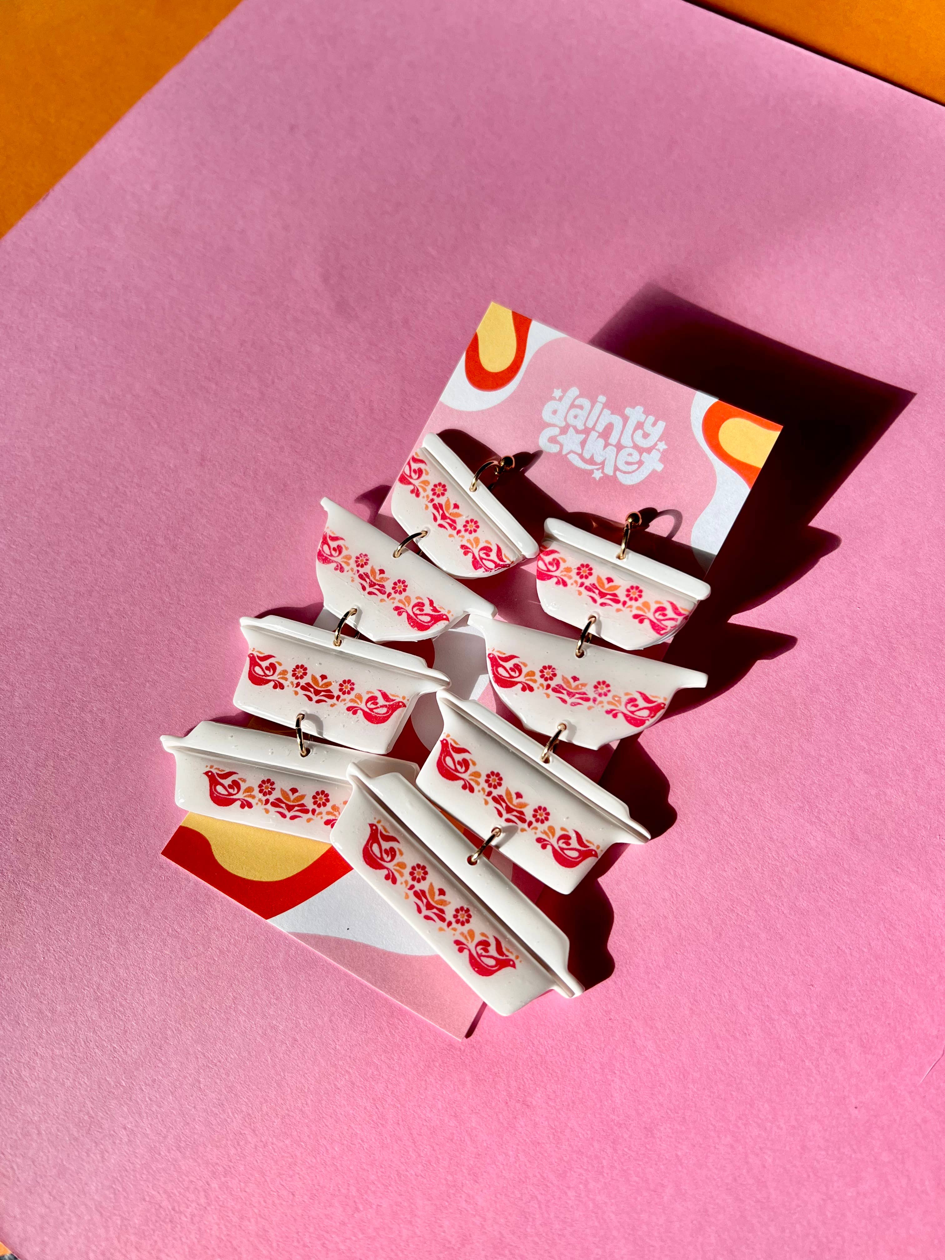 Dainty Comet - Wholesale Dangle Earrings - Vintage Inspired Cookware Earrings0