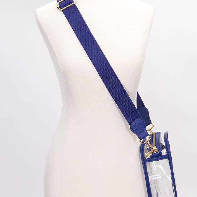 Hana - Wholesale Crossbody Bag - Women's - Clear PU Cross Body Mini Bag15