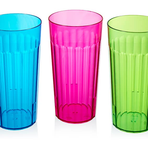 Bicchiere Rainbow da 30 once assortito per la vendita all'ingrosso da parte di Arrow Home Products