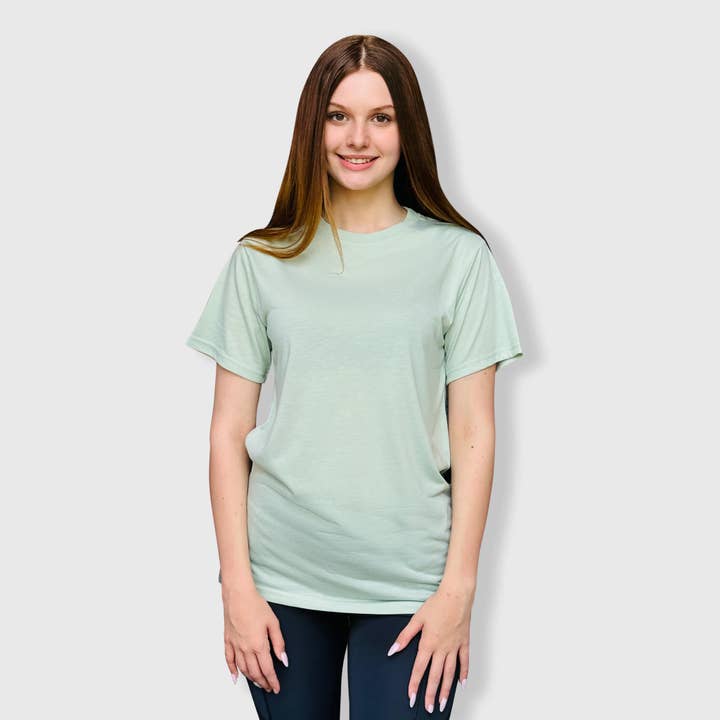 ILTEX Apparel - Wholesale T-Shirt - Women's - 100% Polyester Cotton Feel Tees (Colors)
