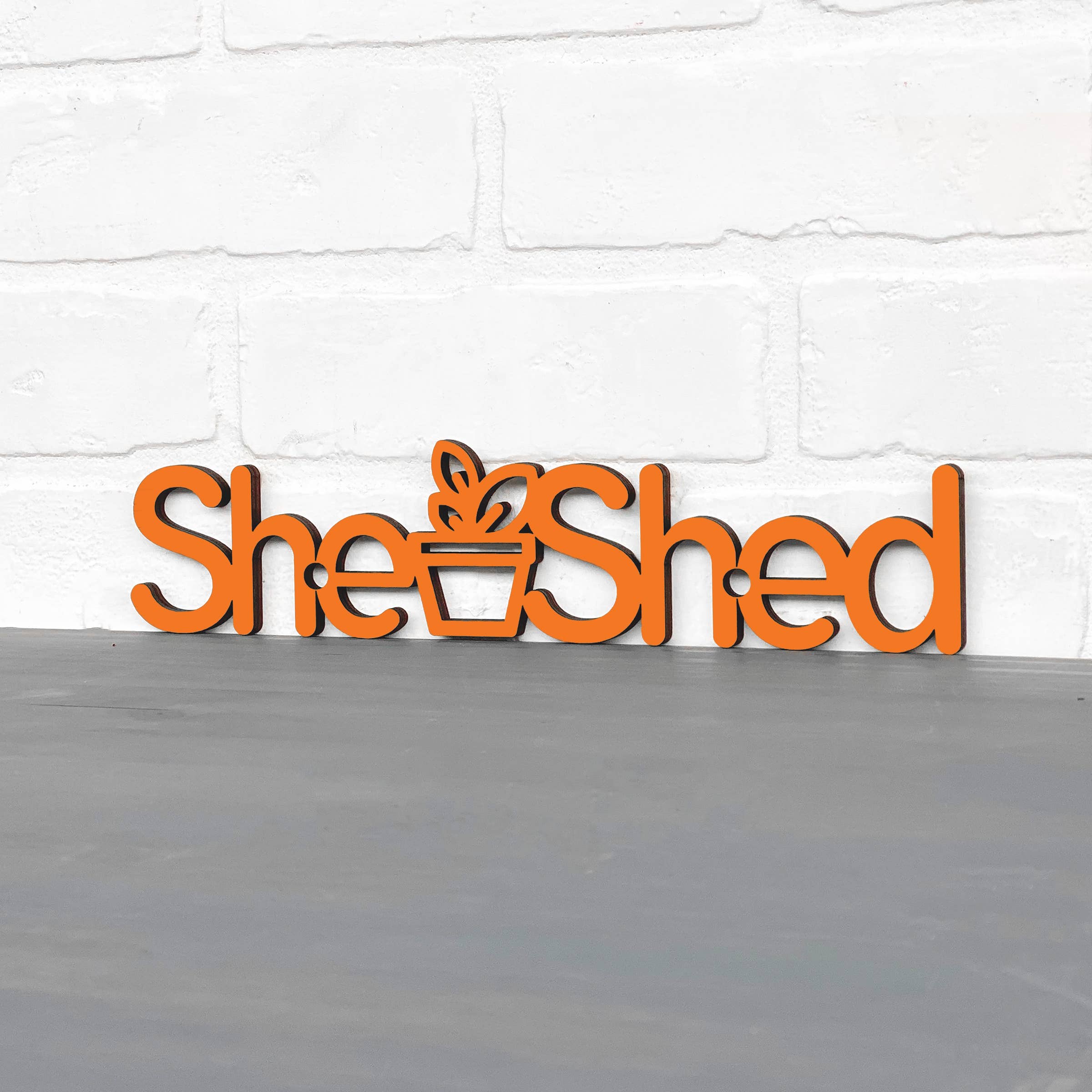 Spunky Fluff - Wholesale Wall Sign - She Shed Women's Wood Garden Shed Sign1