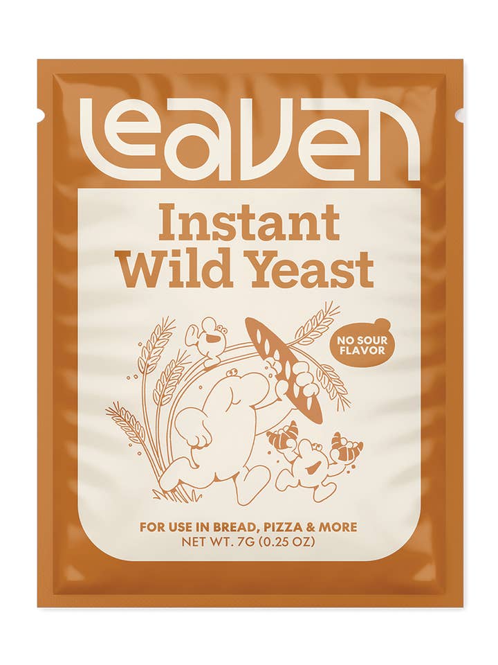 Instant Wild Yeast | 0.25 oz | Retail for wholesale by Leaven Foods