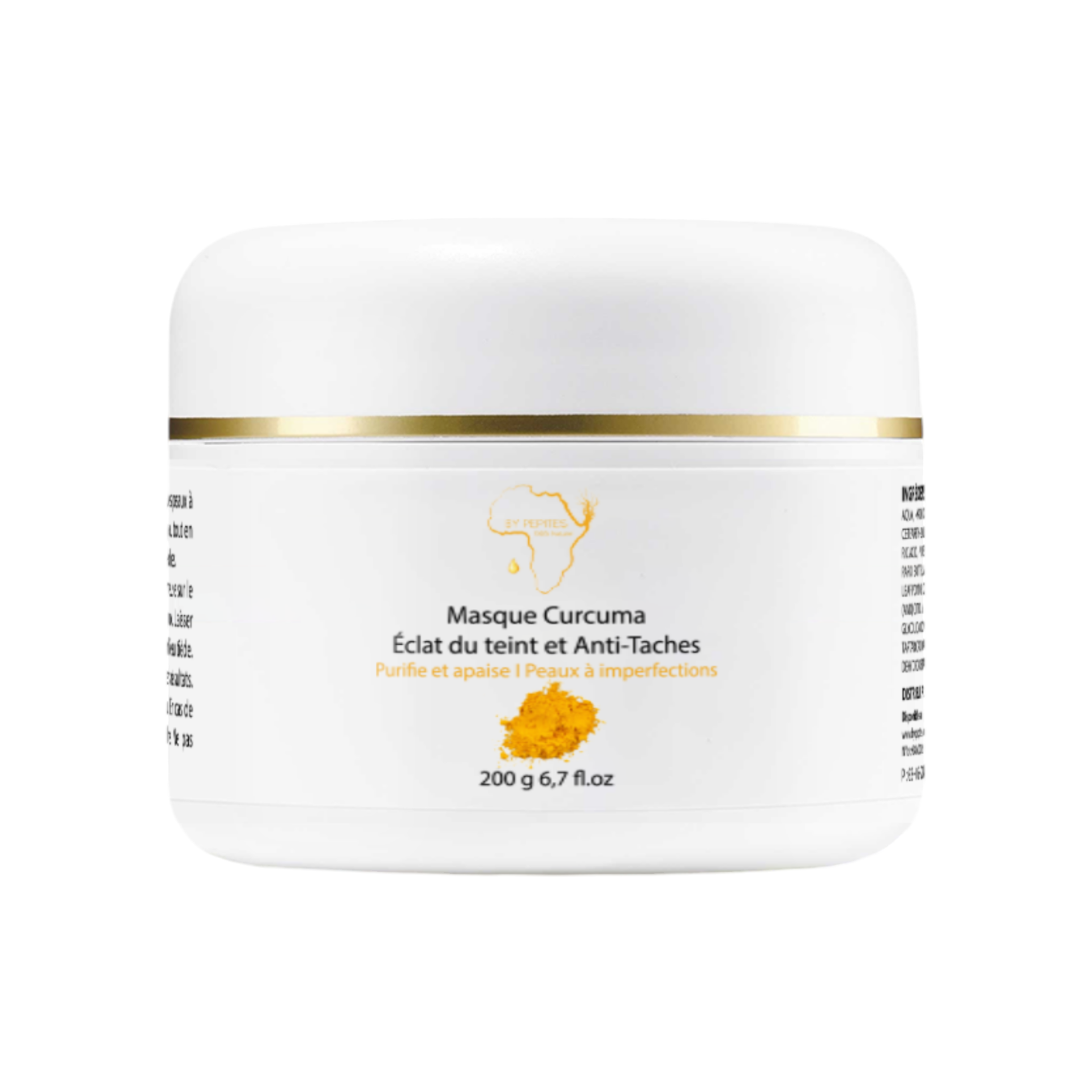 BY PEPITES - Wholesale Skincare Face Mask - NEW TURMERIC Mask Complexion Radiance and Anti-Spot0