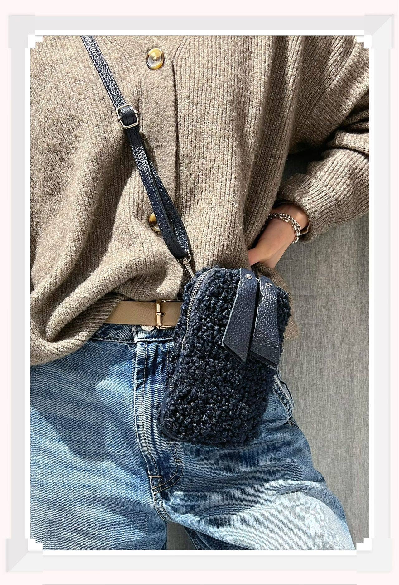 Z et Z - Venta al por mayor Bandolera - Mujer - Bolso portátil peludo C100346