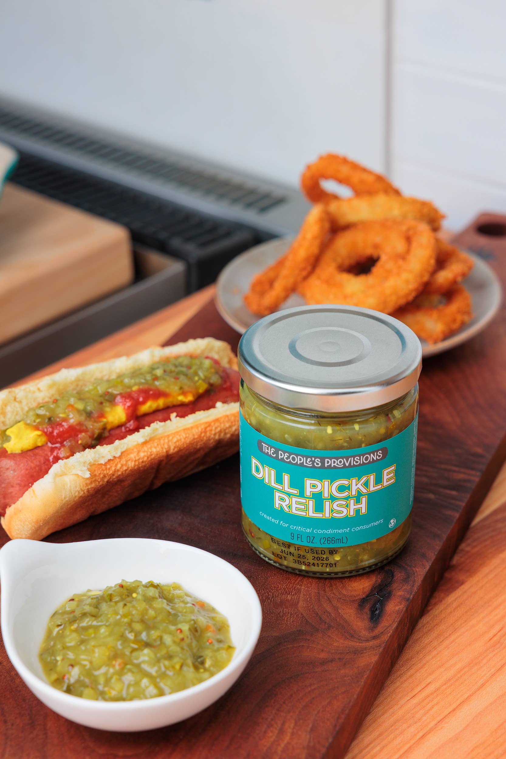 The People's Provisions – wholesale Pickled vegetables – Dill Pickle Relish 9oz3