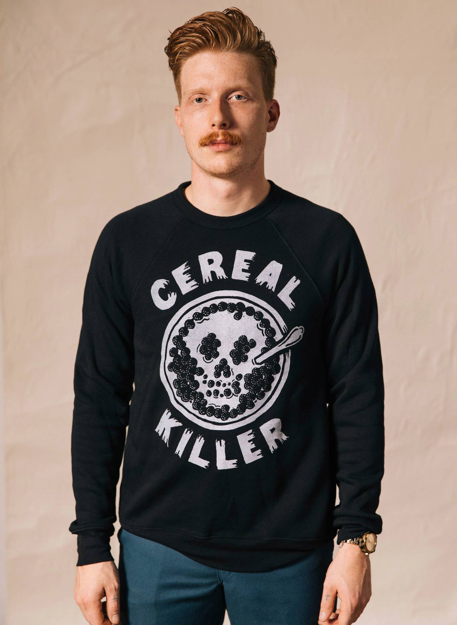 Pyknic - Wholesale Graphic Sweatshirt - Unisex - Cereal Killer Sweatshirt1