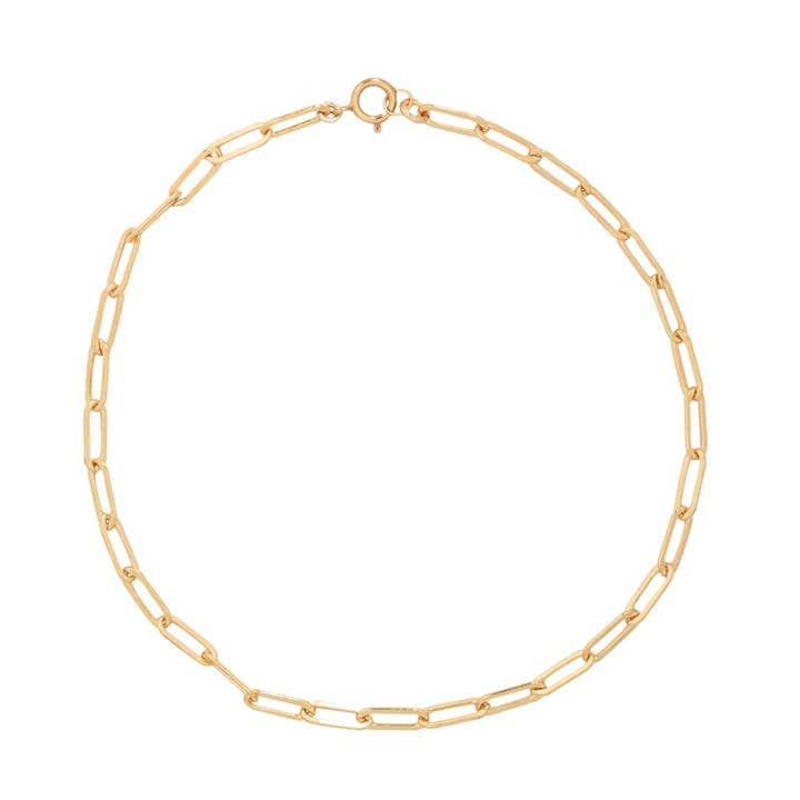 Oval Link Chain Bracelet for wholesale by Ofina Jewelry