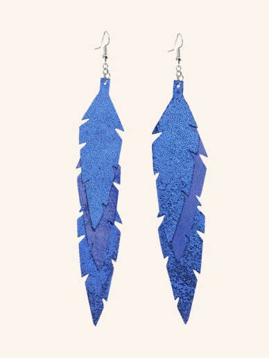 FEATHERS Trio Midi, Blu glitter per la vendita all'ingrosso da parte di Viaminnet
