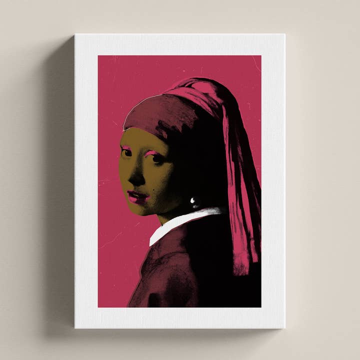 Marilyn da série Vermeer 2 © Tela Canvas por atacado de Independent Republic