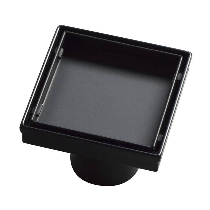 4x4 Stainless Steel Square Shower Drain Tile-In Pattern#3 for wholesale by inQbrands