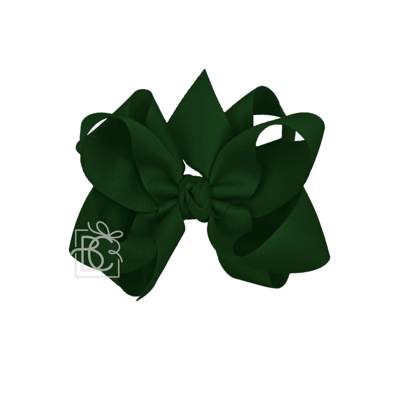 Beyond Creations, LLC - Wholesale Hair bow – Kids - MULTI-LOOP GROSGRAIN BOW ON CLIP153