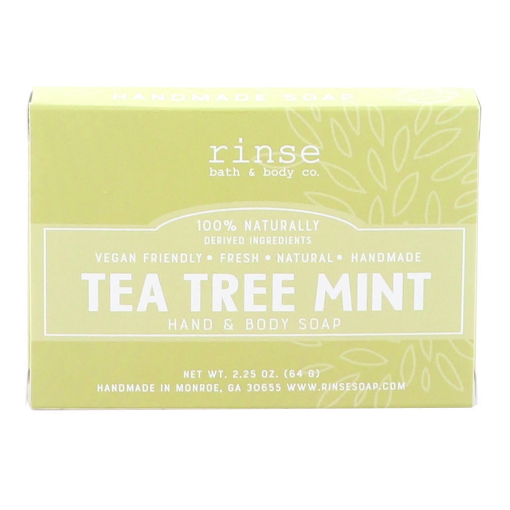 Rinse Bath Body Inc - Wholesale Bar Soap - Mini Soap - Tea Tree Mint | Natural Bar Soap3