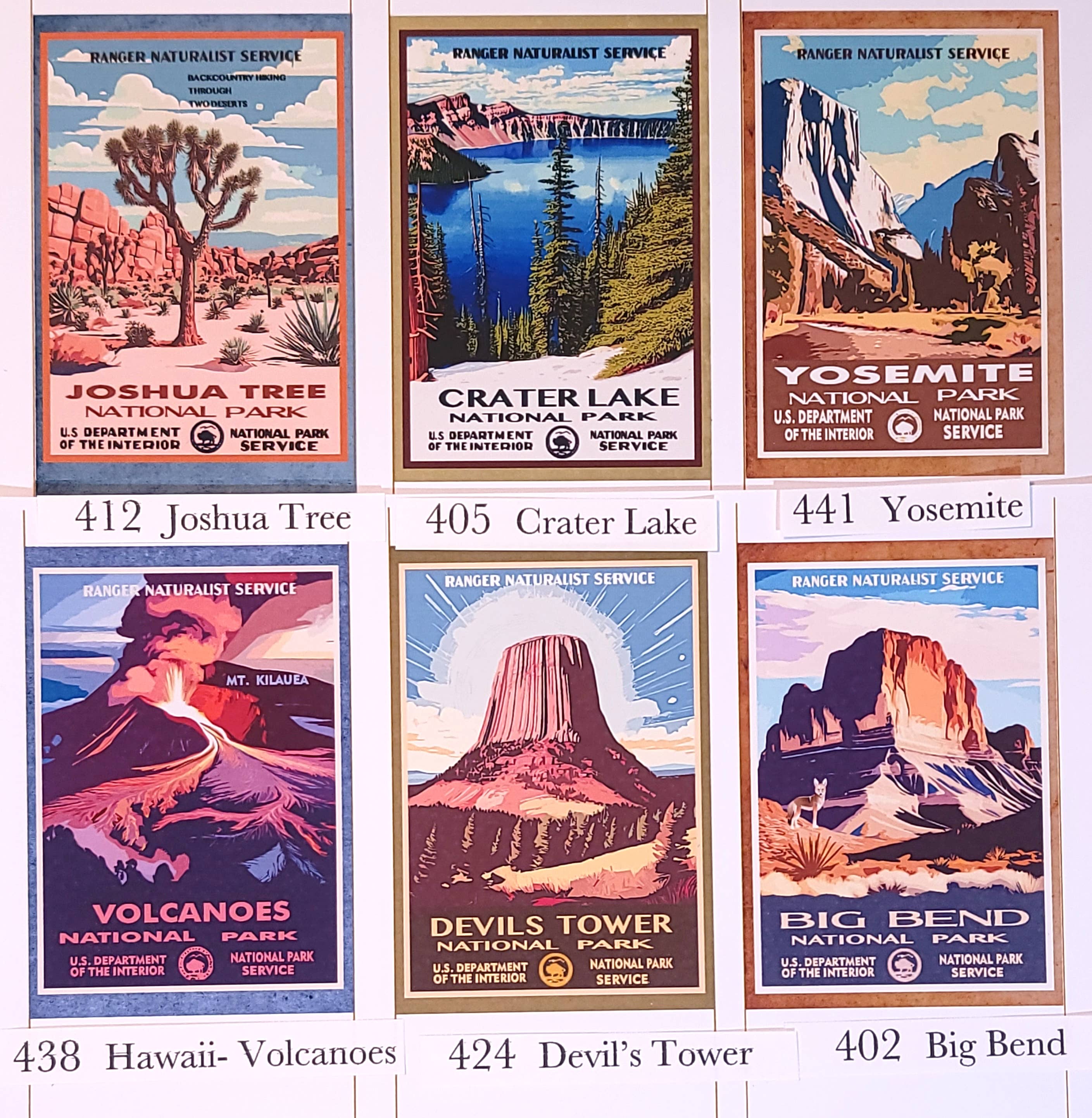 Superior Dry Goods - Wholesale Matches - Vintage National Parks Handmade Matchboxes | You Choose! 5