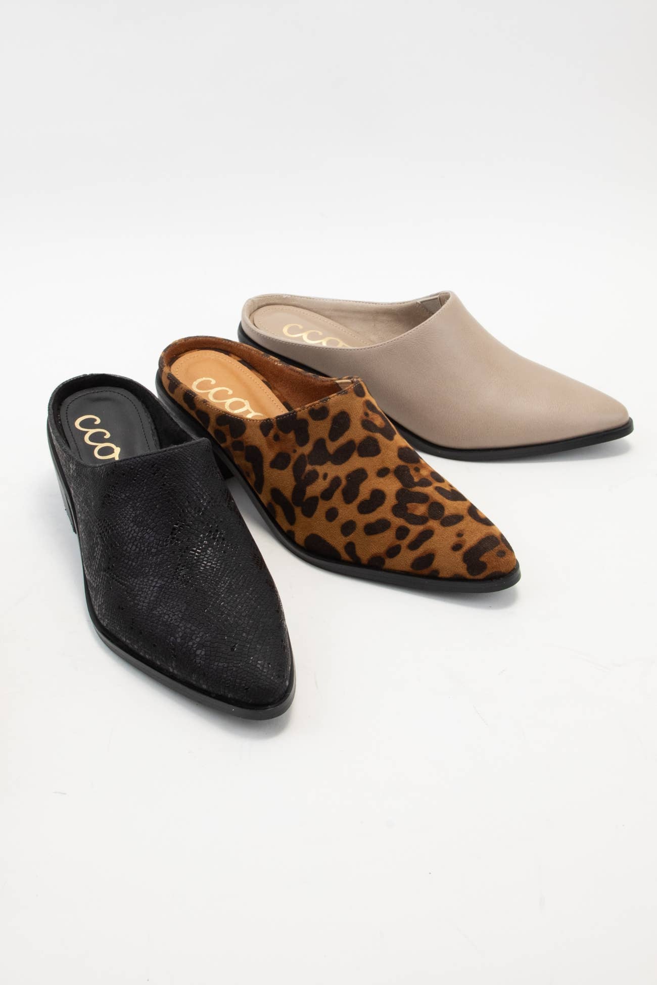 CCOCCI - Wholesale Mules - Women's - CCOCCI MINI PACK | GINA POINTED-TOE BLOCK HEEL MULE9