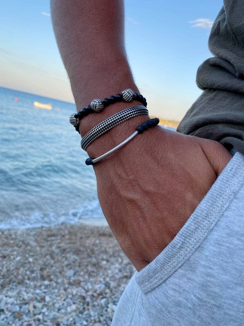 Christina Christi – wholesale Jewellery set – Sterling Silver Open Cuff n Bracelets2