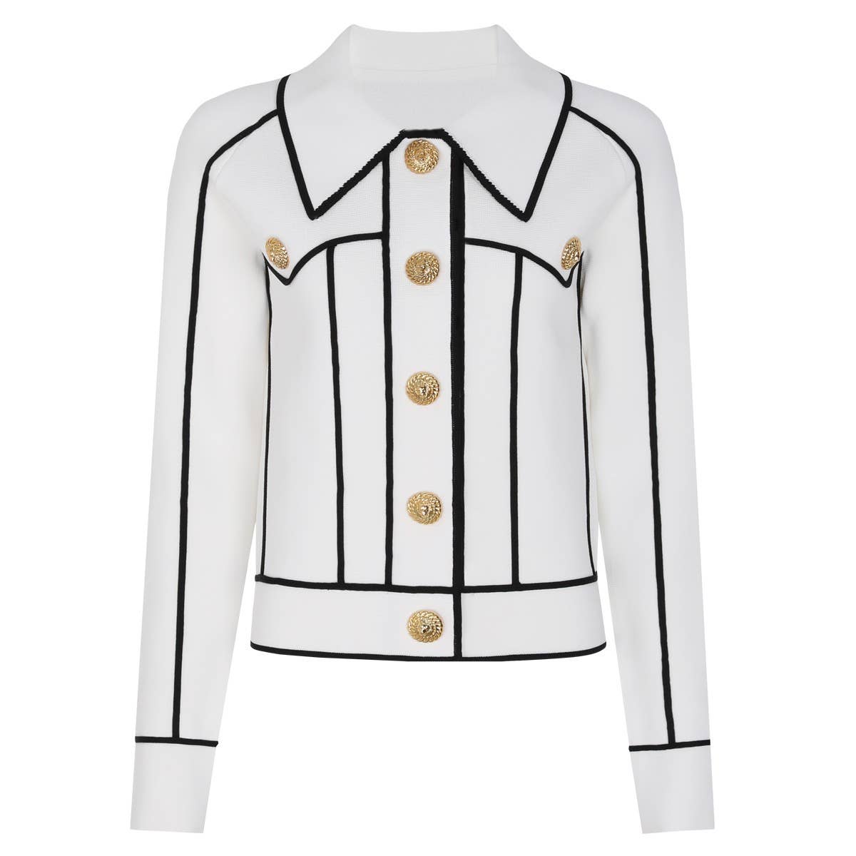 Productseeker – wholesale Top & pants set (NOT Loungewear) – Women's – SET276Y Striped Knit Cardigan Jacket and Casual Pants Set2