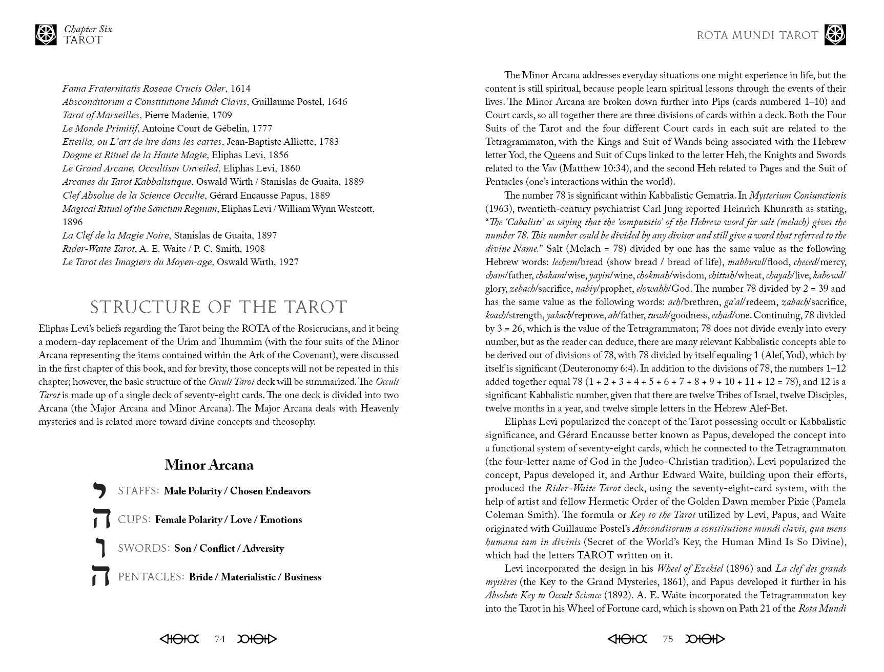 Schiffer Publishing – Engroshandel Tarotkort – Rota Mundi Tarot: Rosicrucian Arcanum5