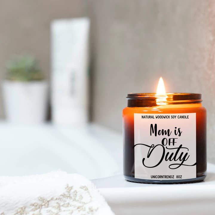 Velas engraçadas, velas de soja, vela natural, presente para mães por atacado de Unicorntrendz