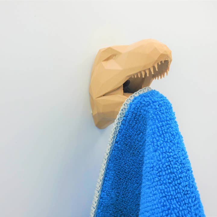 Tyrannosaurus Rex Dinosaur Wall Hangers for wholesale by Clever Contraptions