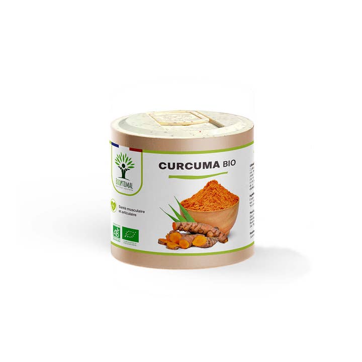 Curcuma bio gélules - Bioptimal pour la vente par Bioptimal