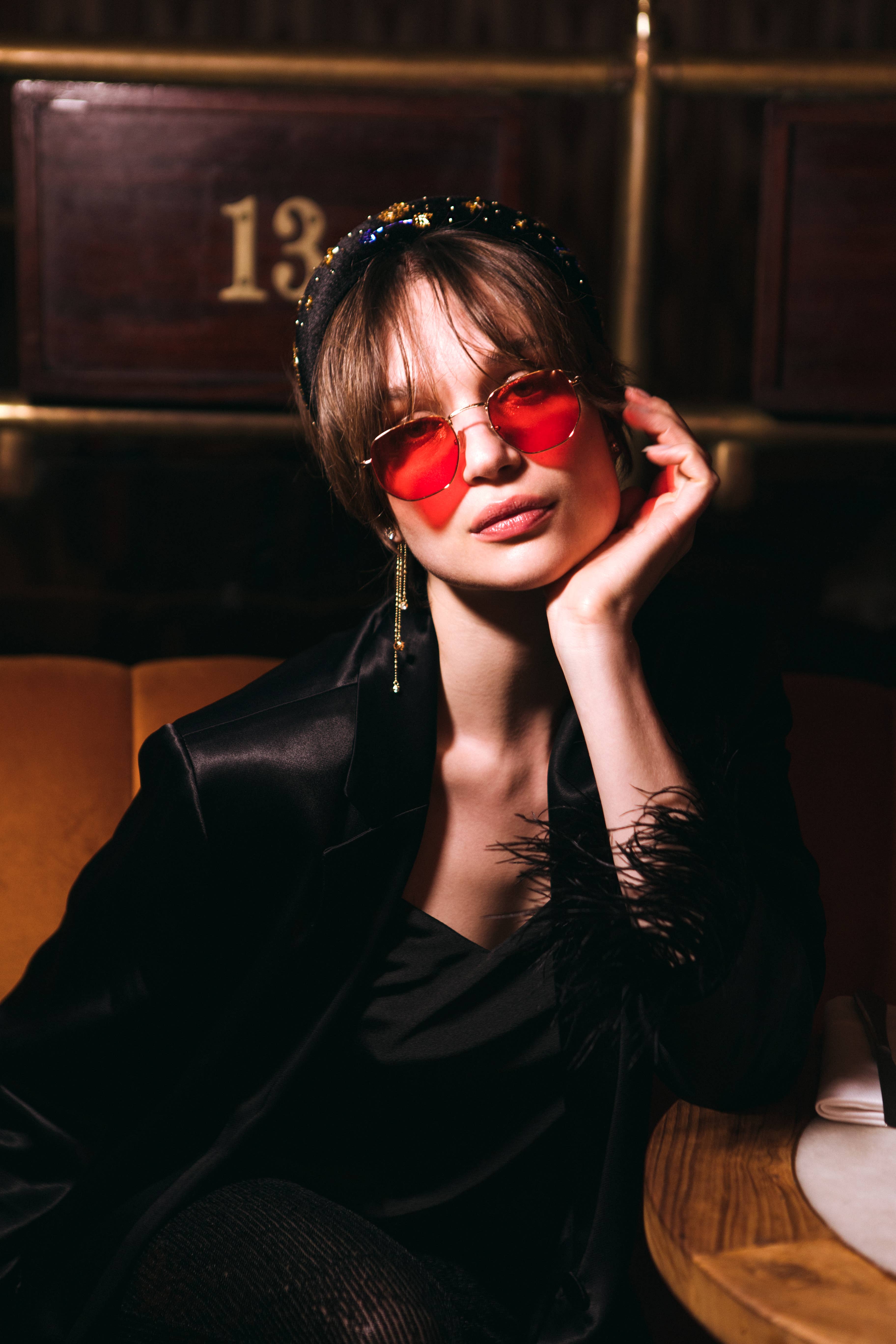 TEJALIK – Bandana - Mulher por atacado – Tiara Sherazade com Bordados Celestiais2