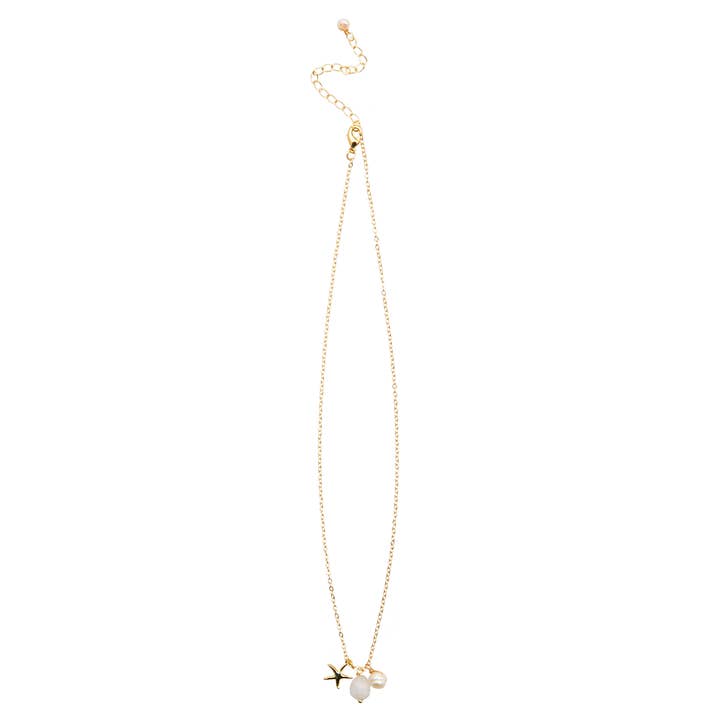 Lotus and Luna - Wholesale Beaded/Pearl Necklace - Luna Starfish Onshore Necklace