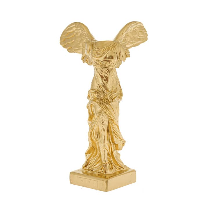 Victory - Nike Winged Goddess of Samothrace 19cm Gold Color for wholesale by ARTIA LTD