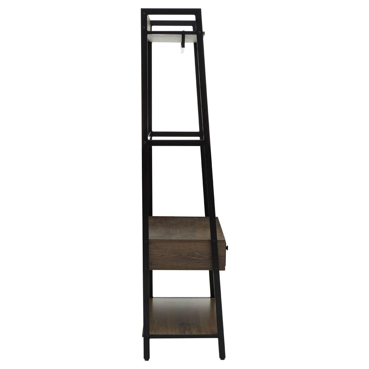 Interiors by Premier – wholesale Free-standing shelf – Bradbury Dark Oak Storage Unit3