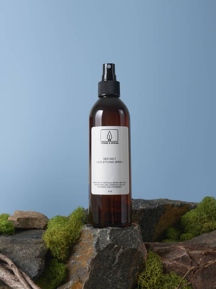 Sea Salt Hair Styling Spray for wholesale by Stone & Spear