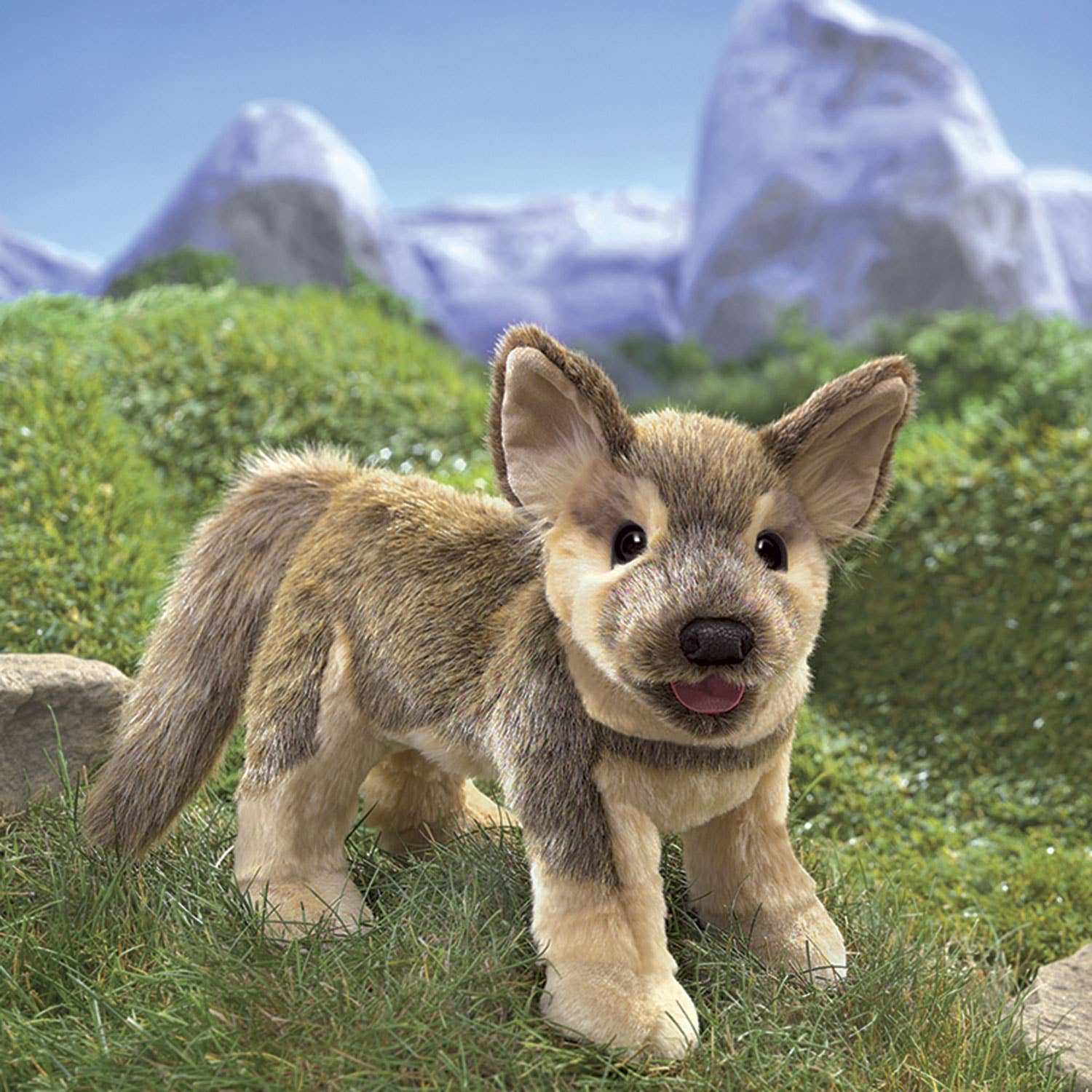 FOLKMANIS-PUPPETS – Engroshandel Dukke – Børn og baby – Hånddukke af schæferhvalp fra FOLKMANIS-PUPPETS2