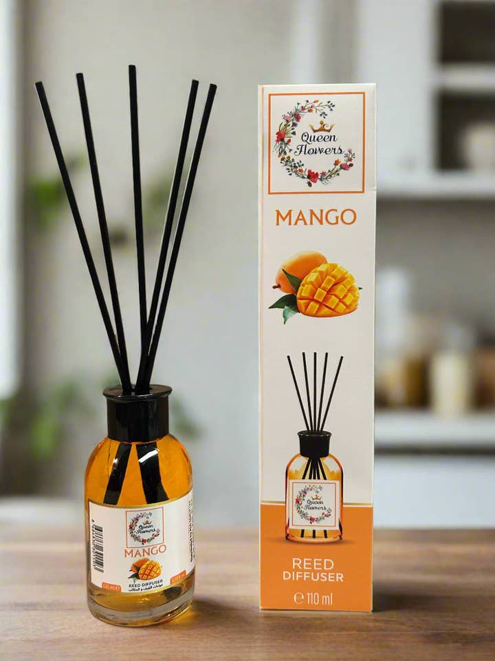 QUEEN FLOWERS MANGO REED DIFFUSER (24ct case) for wholesale by Queen Flowers USA