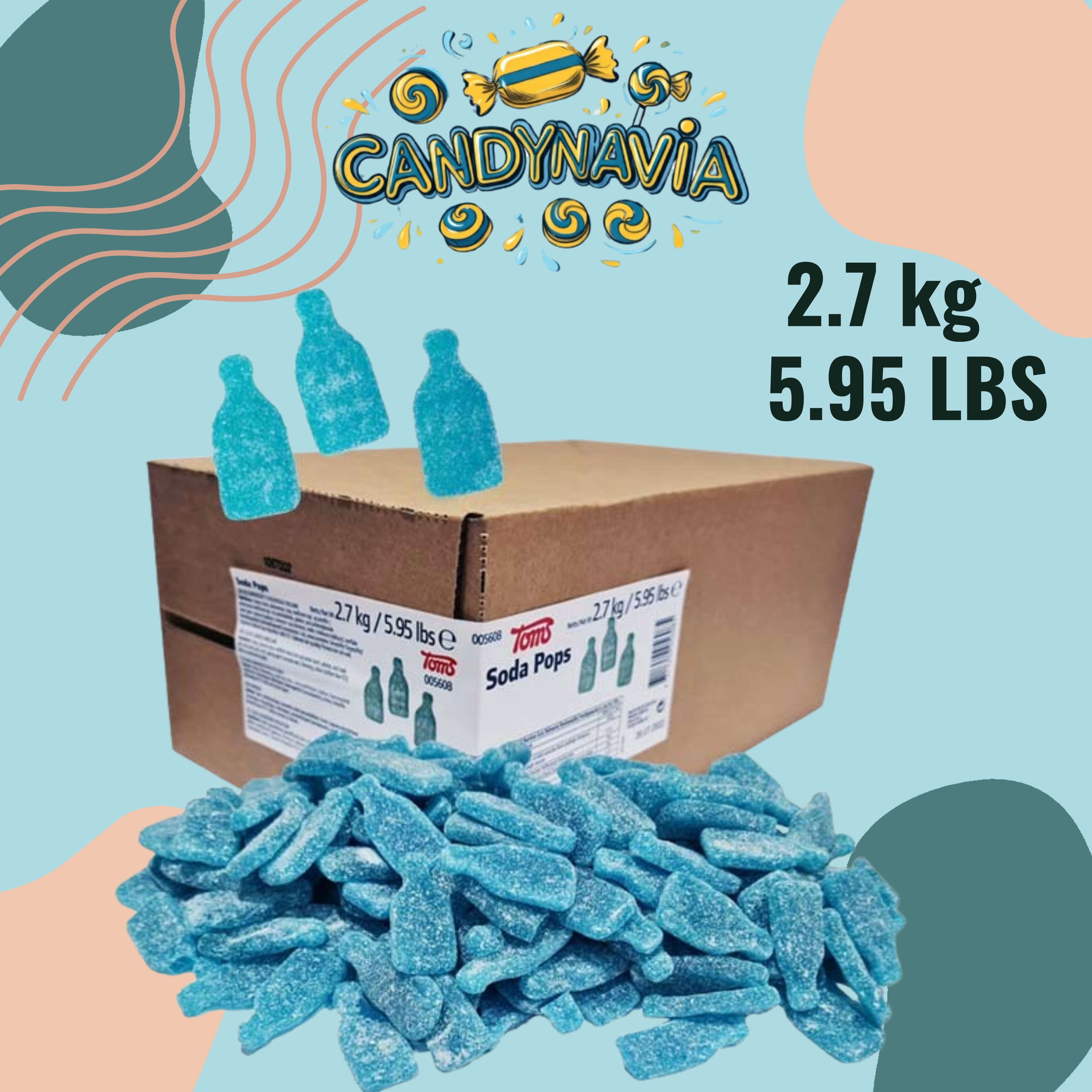 Candynavia - Wholesale Gummy - Soda Pops Swedish Candy0