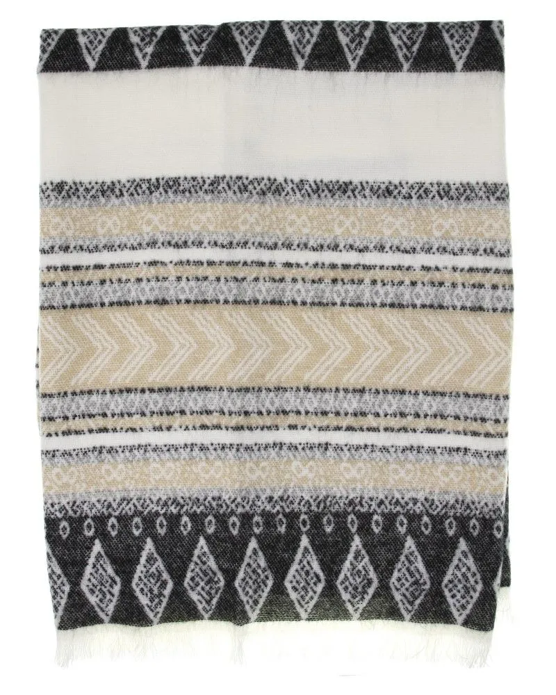 Miss Minna - Wholesale Scarf - Women's - Geometric design scarf ✨🧣1