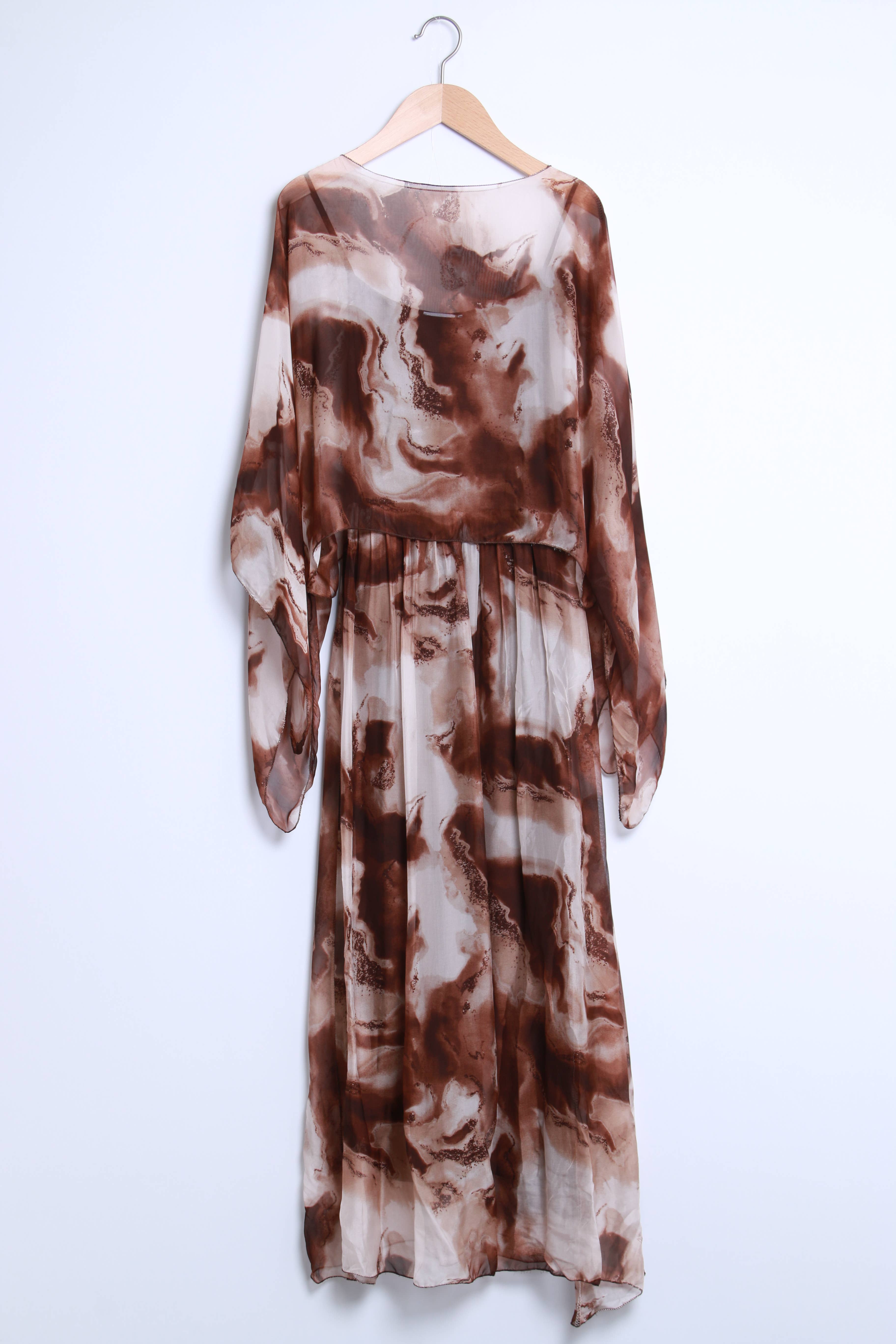 Shyloh - Wholesale Dress - Women's - 2-in-1 printed silk dress 3046823