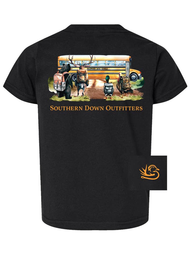 T-shirt Kid Bus pour tout-petit pour la vente par Southern Down Outfitters