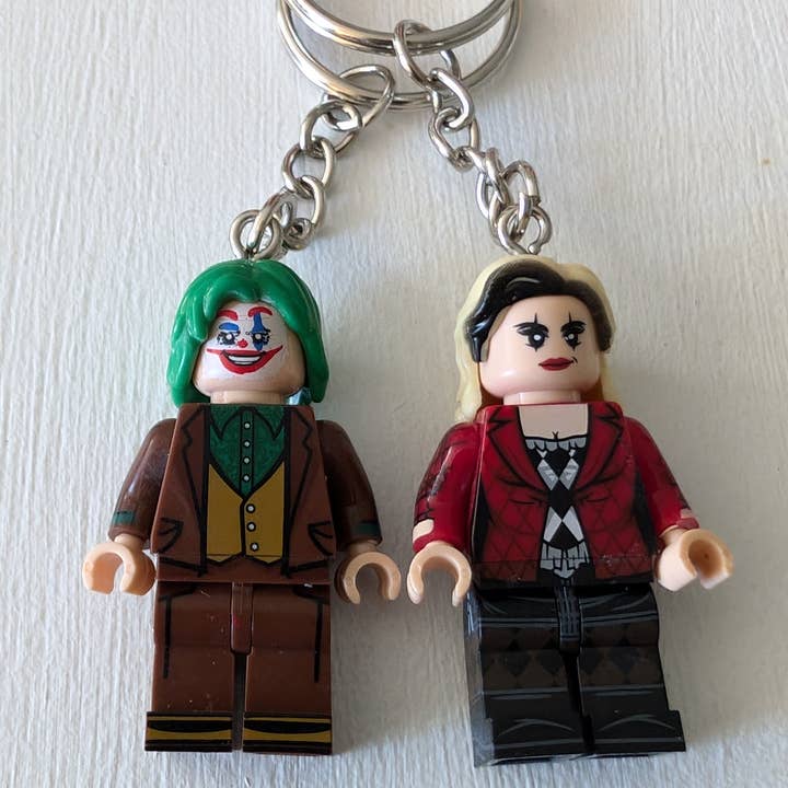 Con-Quest Crafts - Wholesale Keychain - Unisex - Super Hero & Super Villain Comic Minifigure Keychains