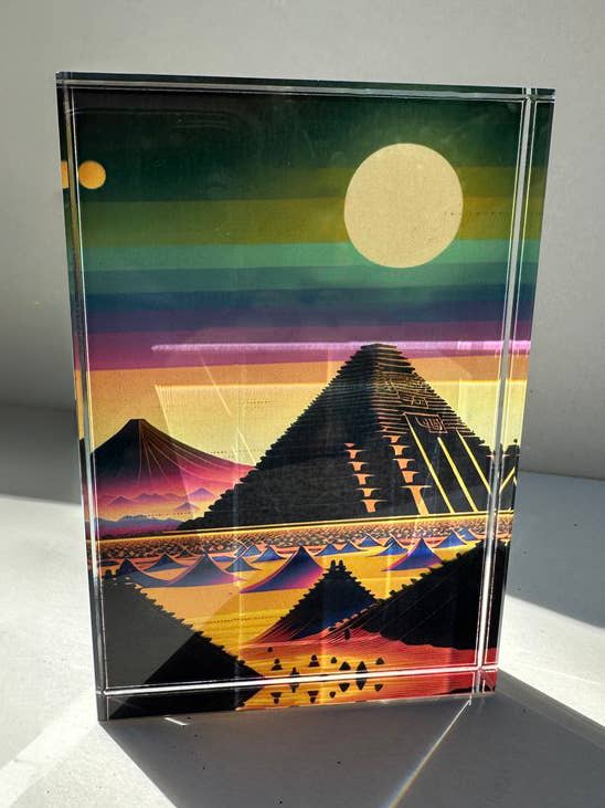 Glass Art - Memories We Faced for wholesale by Into Sunrise