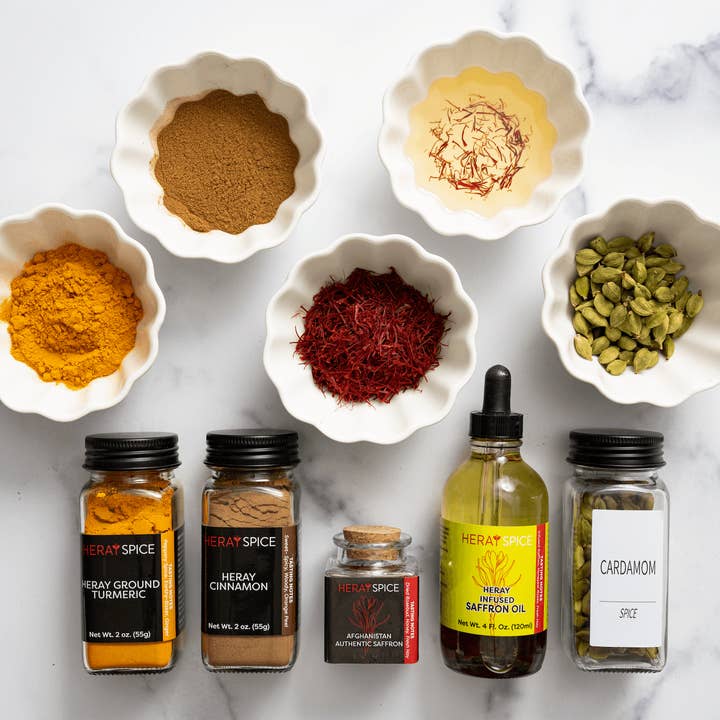 Heray Spice - Vendita all'ingrosso Spezie essiccate - 2 grammi di zafferano macinato fine in polvere, di provenienza etica