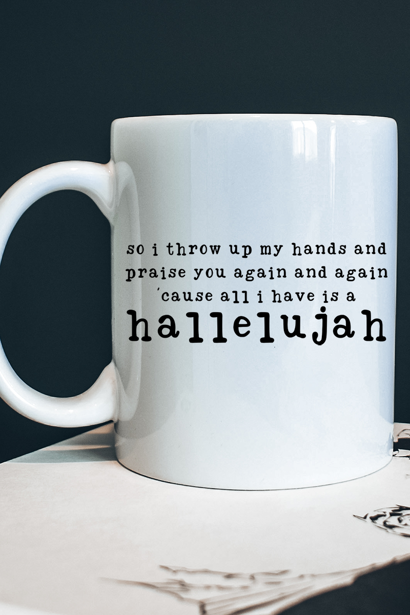 Wholesale Accessory Market - Wholesale Coffee Mug - Praise You Again, Hallelujah Ceramic Mug0