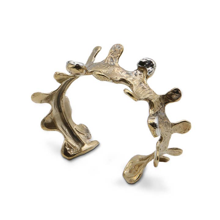 Rigid bronze bracelet (BA041bronze) for wholesale by Mandile Gioielli