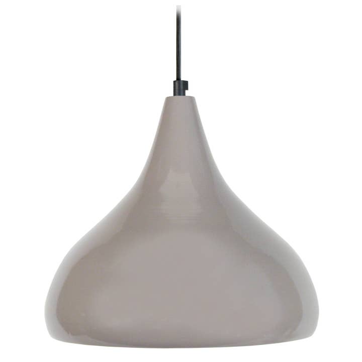 CAMBERRA - Taupe Metal Teardrop for wholesale by Tosel Shop