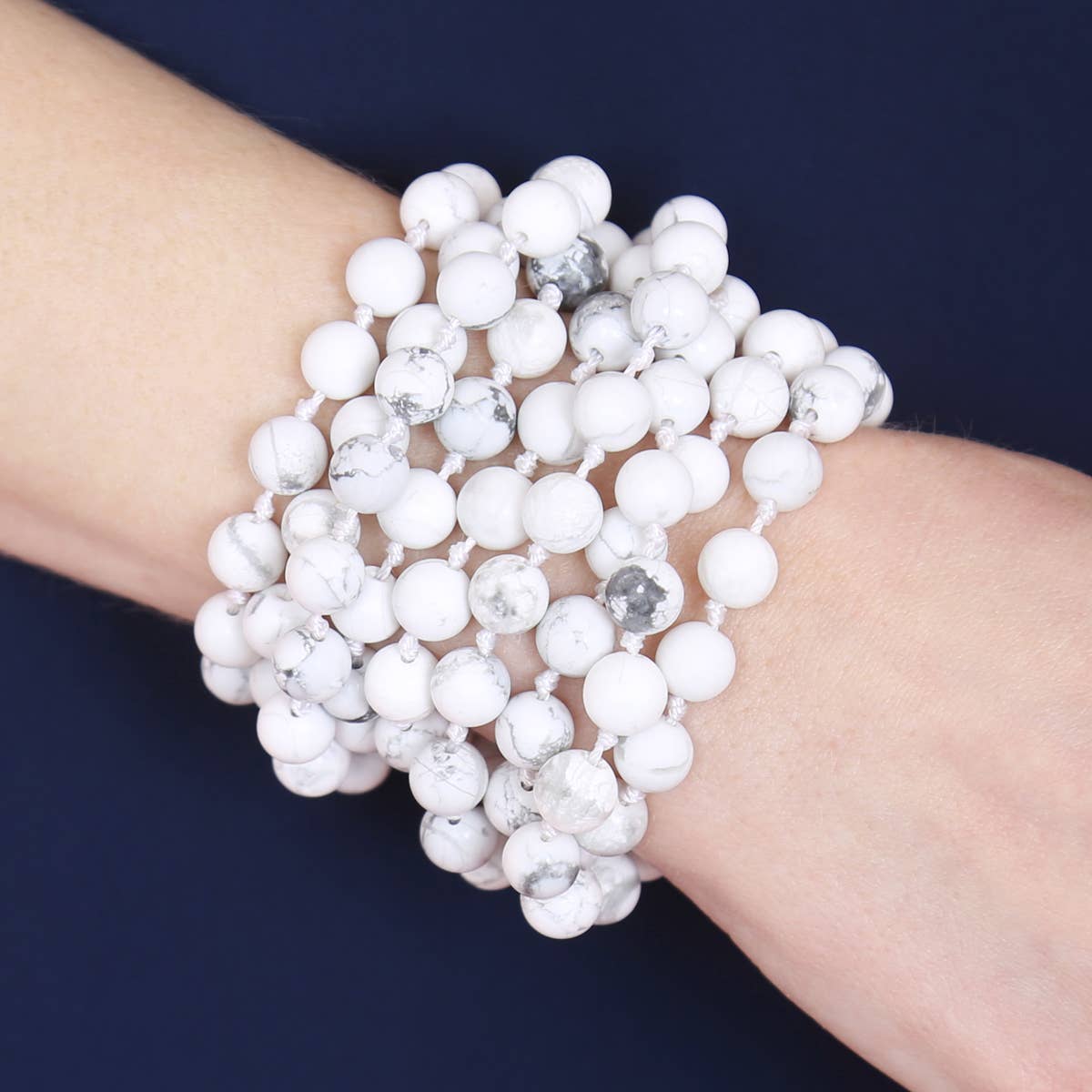 MYS Wholesale Inc - Wholesale Beaded/Pearl Necklace - Natural Stone Hand Knotted Long Necklace29